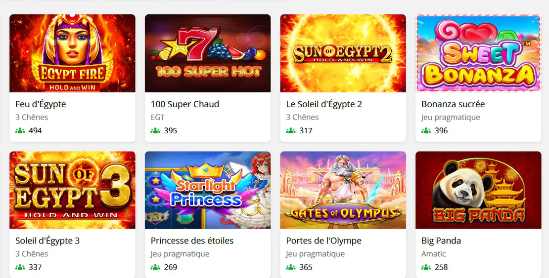 slot7 casino jeux